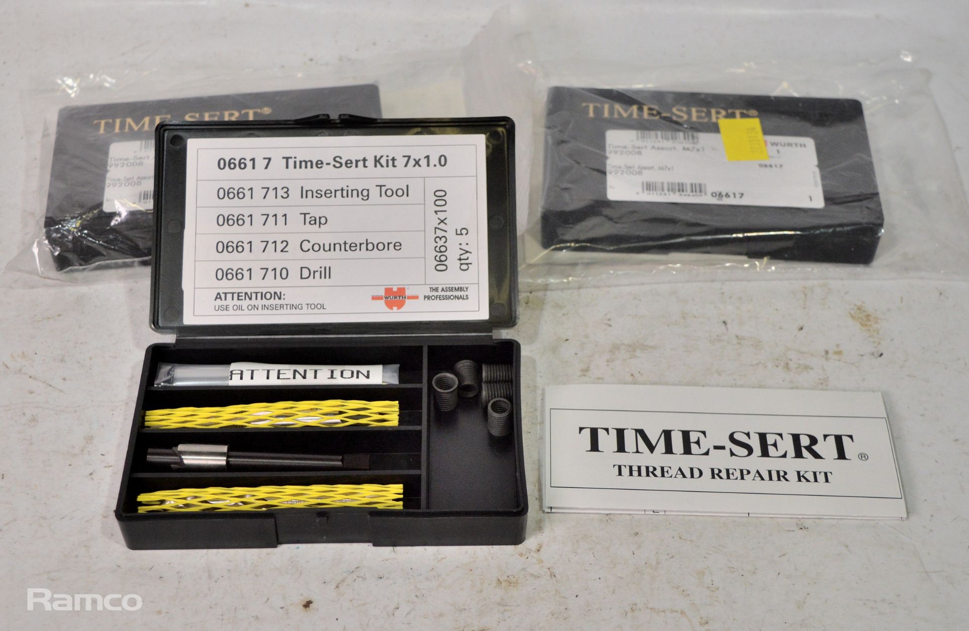 3x Time Sert thread inserts