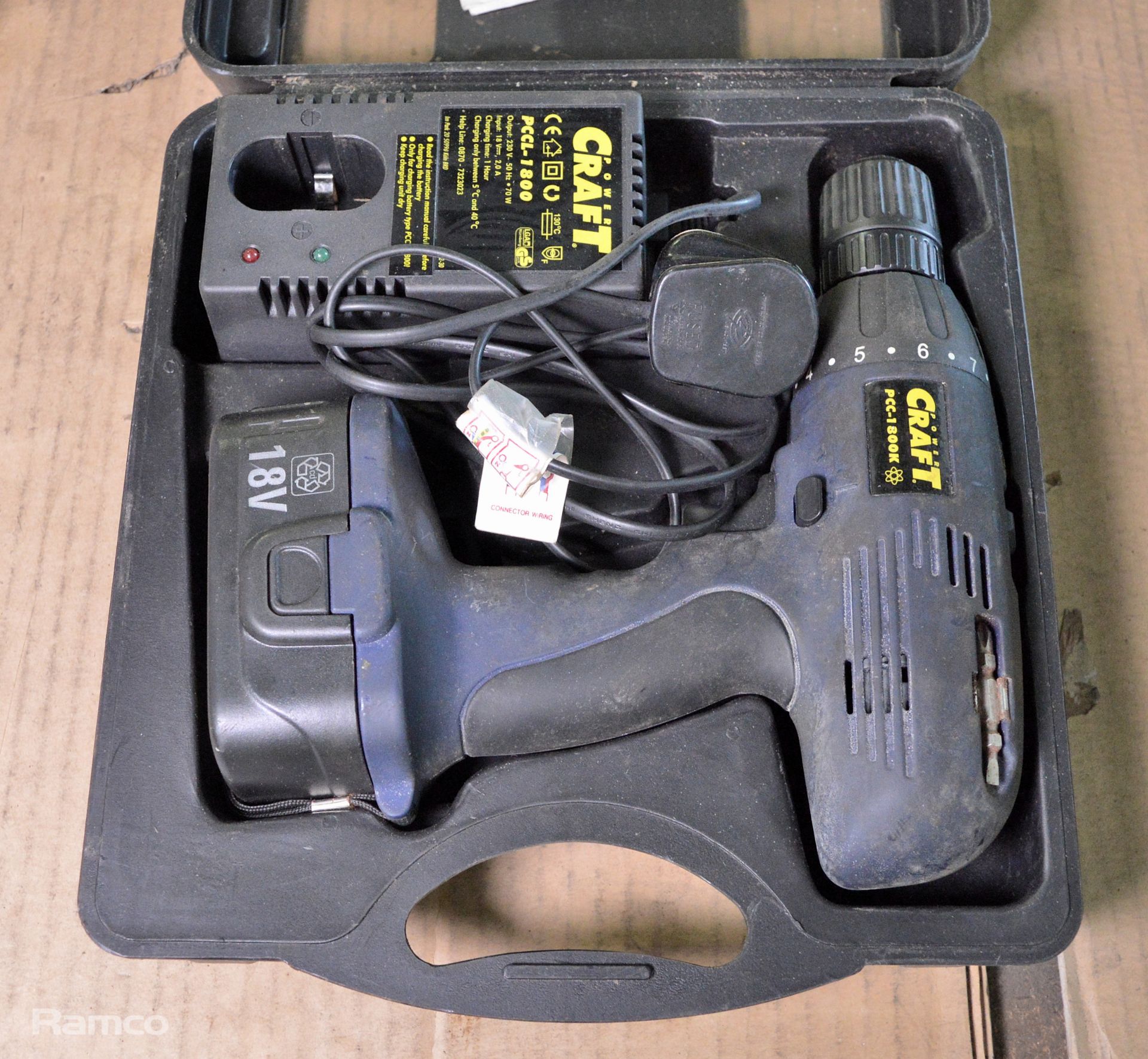 5x Cordless drills - AS SPARES OR REPAIRS - Image 6 of 11