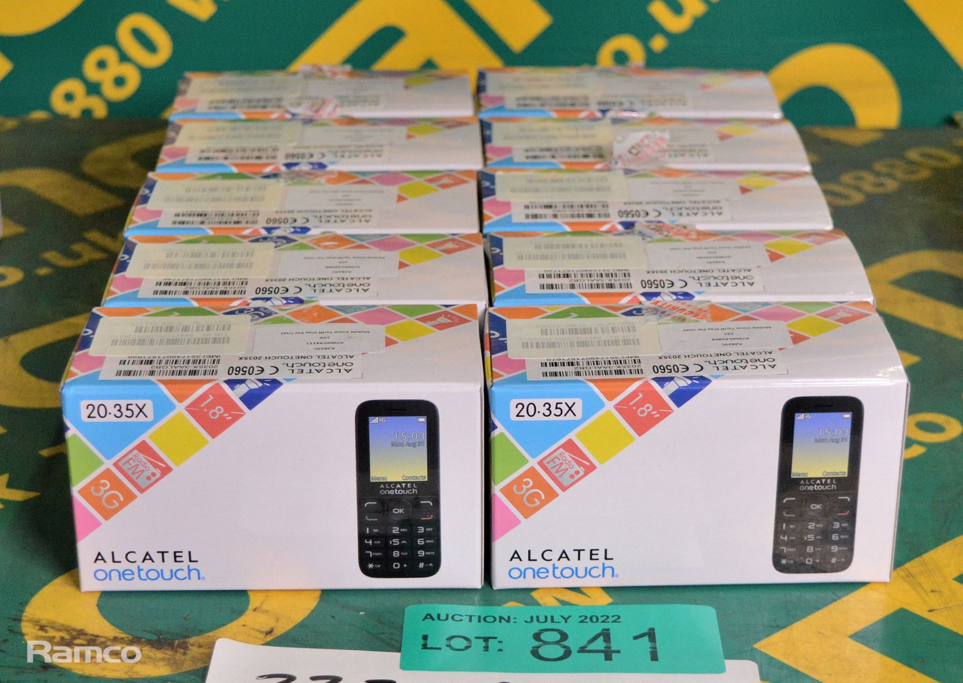 10x Alcatel 2035X One Touch Mobile Phones