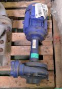 WAG 7.5kW 2 inch submersible 3 phase pump