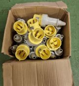 20x Walther 32 amp 110V end of line plugs