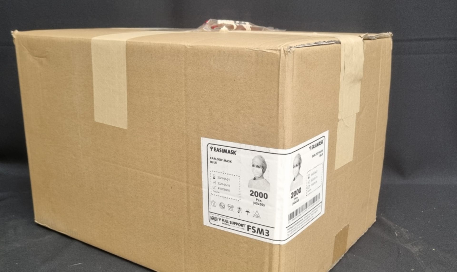 24x pallets of EasiMask type II face mask with earloops - total qty - 1152000 - location LS25 6PT - Image 4 of 6