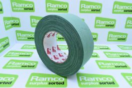 Scapa Cloth Adhesive Tape - Olive Green - 50mm x 50m - 16 rolls per box - 42 boxes