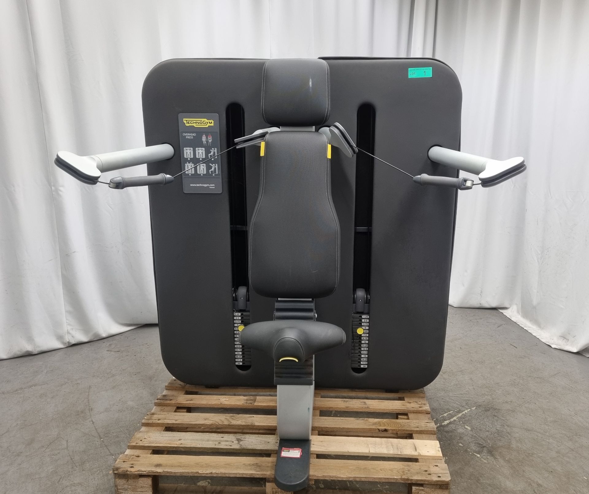 Technogym Kinesis Overhead Press Gym Station