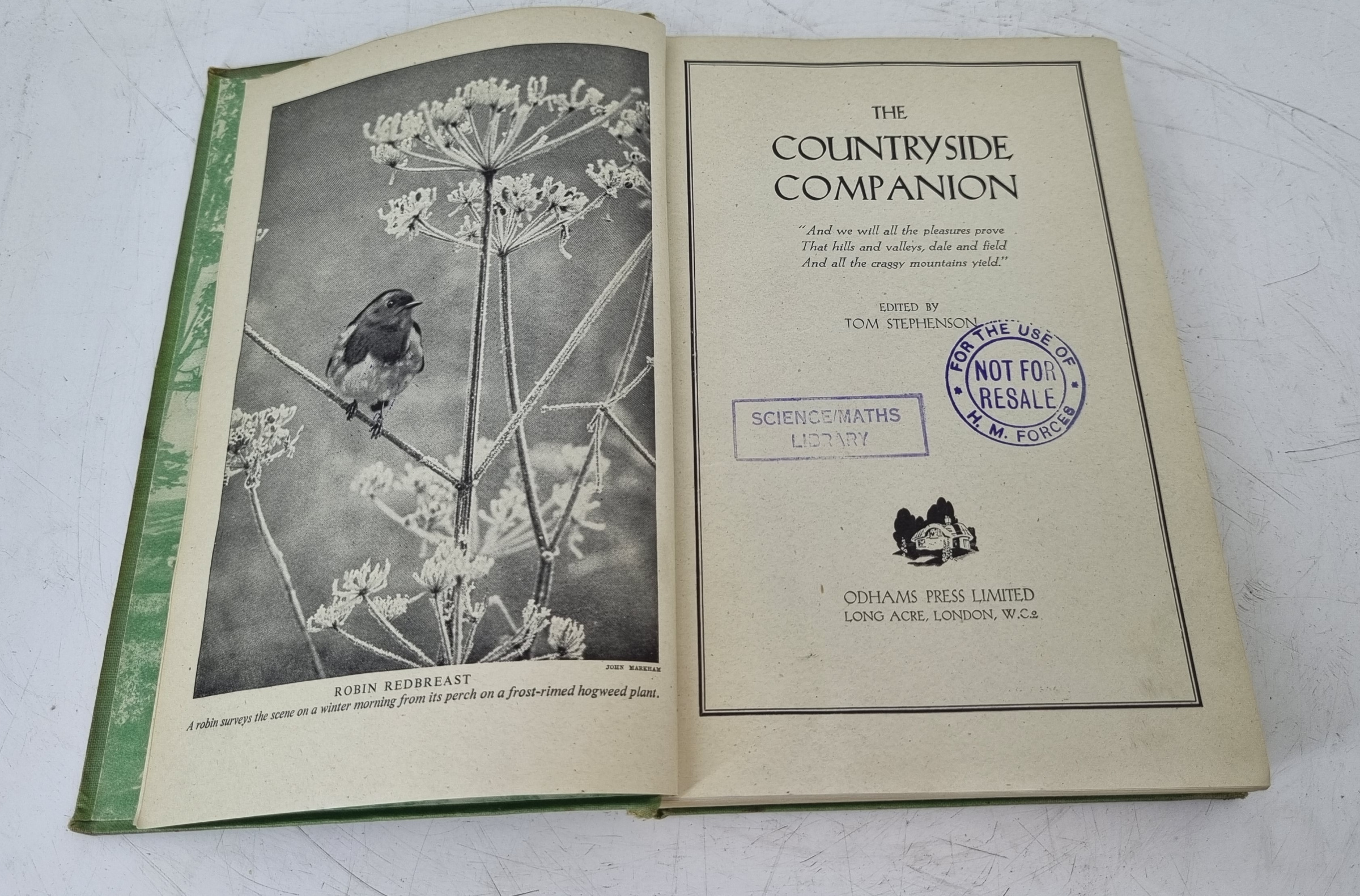 The Good Earth by Pearl S Buck - Published Norwich 1955, The Countryside Companion by Tom Stephenson - Image 3 of 13