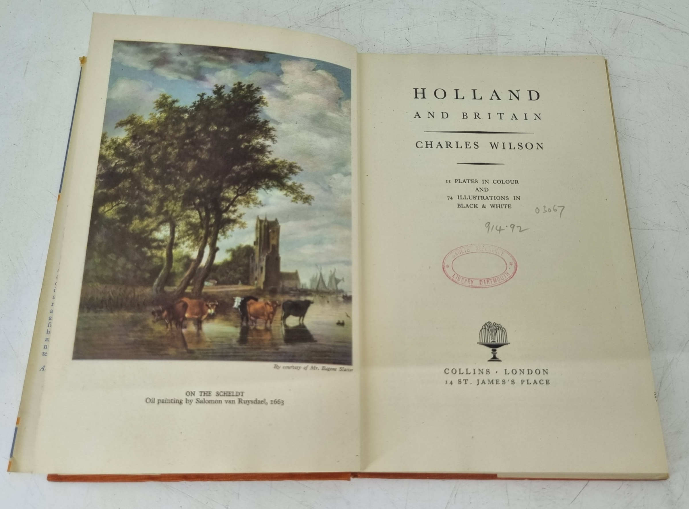 Holland & Britain by Charles Wilson, Journey Without Maps A Travel Book by Graham Greene - Published - Image 3 of 18