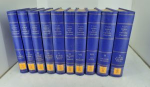 Storia Delle Fanterie Italiane Volumes 1-10 by Edoardo Scala - Roma 1951 - Ex-Library Books