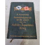 Rechenschaftsbericht an den Zaren uber Den Russisch-Japanischen Krieg by General Adjutant A.Kuropatk