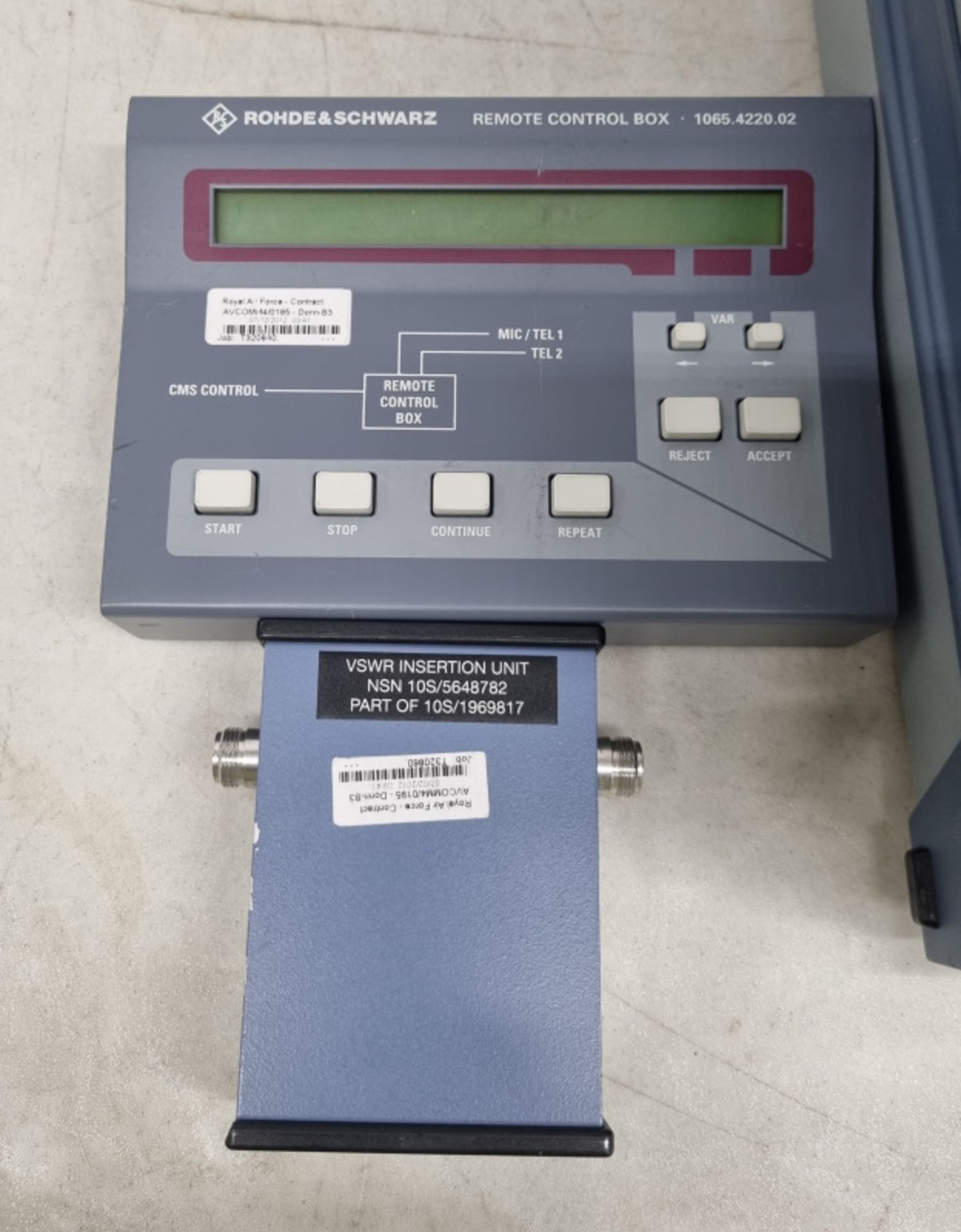 Rohde & Schwarz CMS33 Radiocommunication Service Monitor 0.4 - 1000mhz - 840.0009.34 - Image 2 of 8