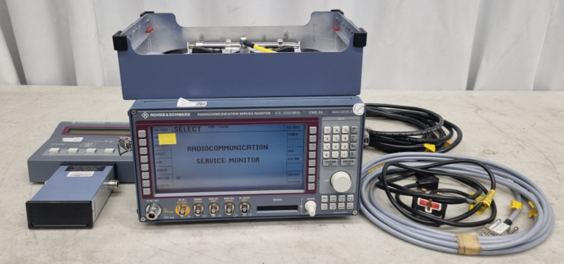 Rohde & Schwarz CMS33 Radiocommunication Service Monitor 0.4 - 1000mhz - 840.0009.34