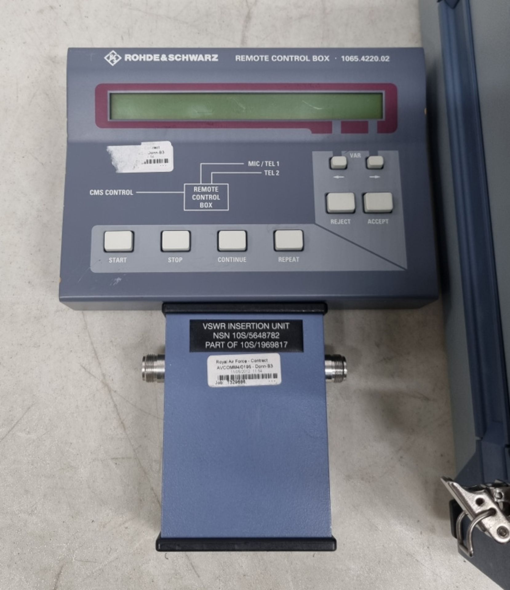 Rohde & Schwarz CMS33 Radiocommunication Service Monitor 0.4 - 1000mhz - 840.0009.34 - Image 2 of 8