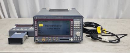 Rhode & Scharz CMS33 Radiocommunication Service Monitor 0.4 - 1000mhz - 840.0009.34, comes as pictur