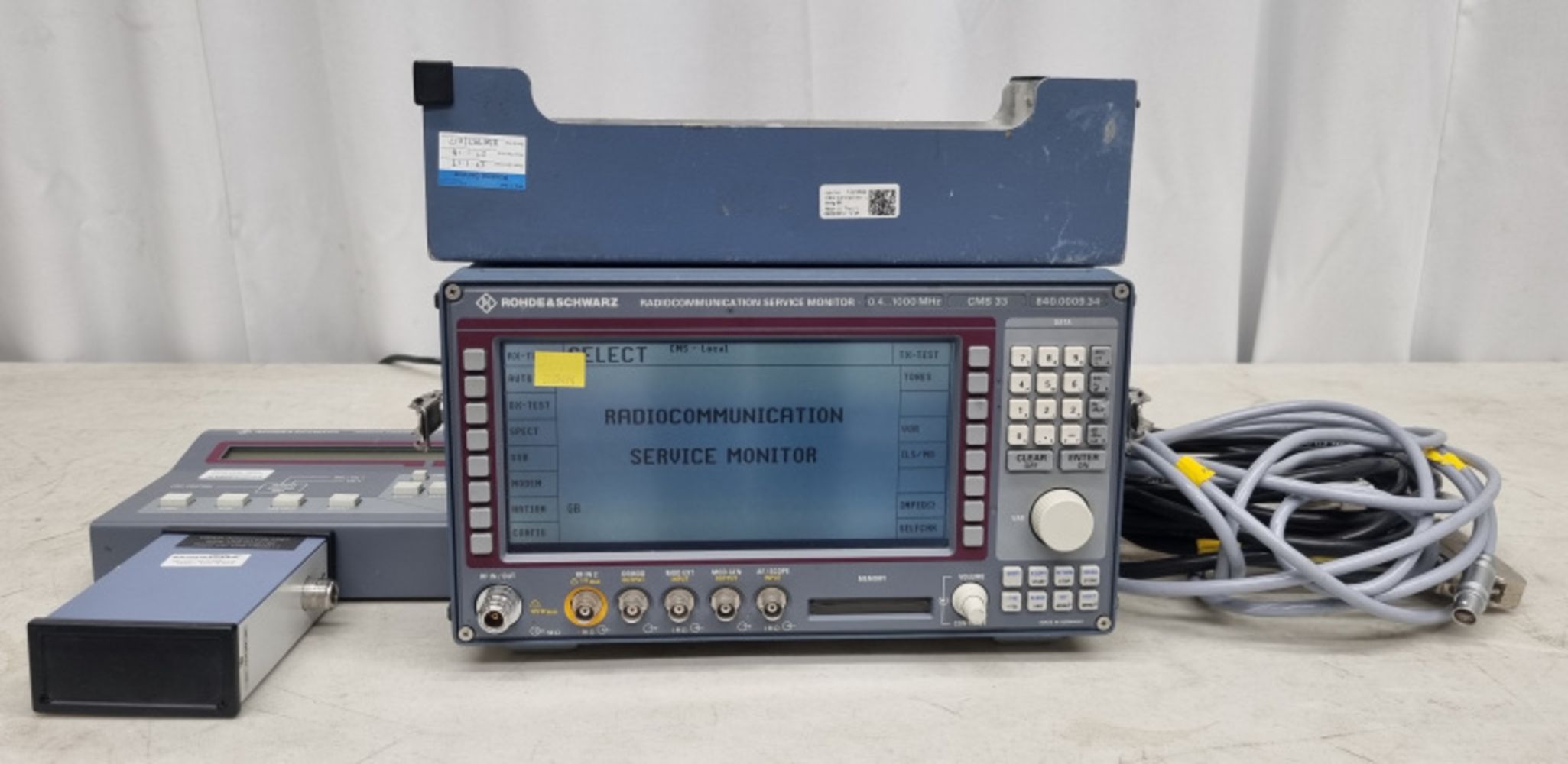 Online Auction of Rohde & Schwarz CMS33 Radio Comms Test Sets