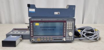 Rhode & Scharz CMS33 Radiocommunication Service Monitor 0.4 - 1000mhz - 840.0009.34, comes as pictur