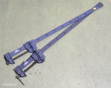 2x Draper SBC sash clamps 30 inch