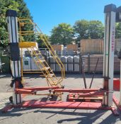 Stenhoj Autolift Vehicle Lifts 2 post lift - Type 099111 1.25S - Max. 2500kg - 2001 model - 201 B254