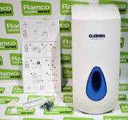 3x Cleenol hand soap dispensers - 1.5Ltr