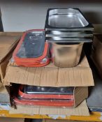 Rieber Gastronorm Container & Lids Sets - 9 Per Box