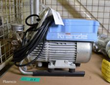 Kranzle HD 8/90 Lateral filling pump unit 90 - 105 bar 110v