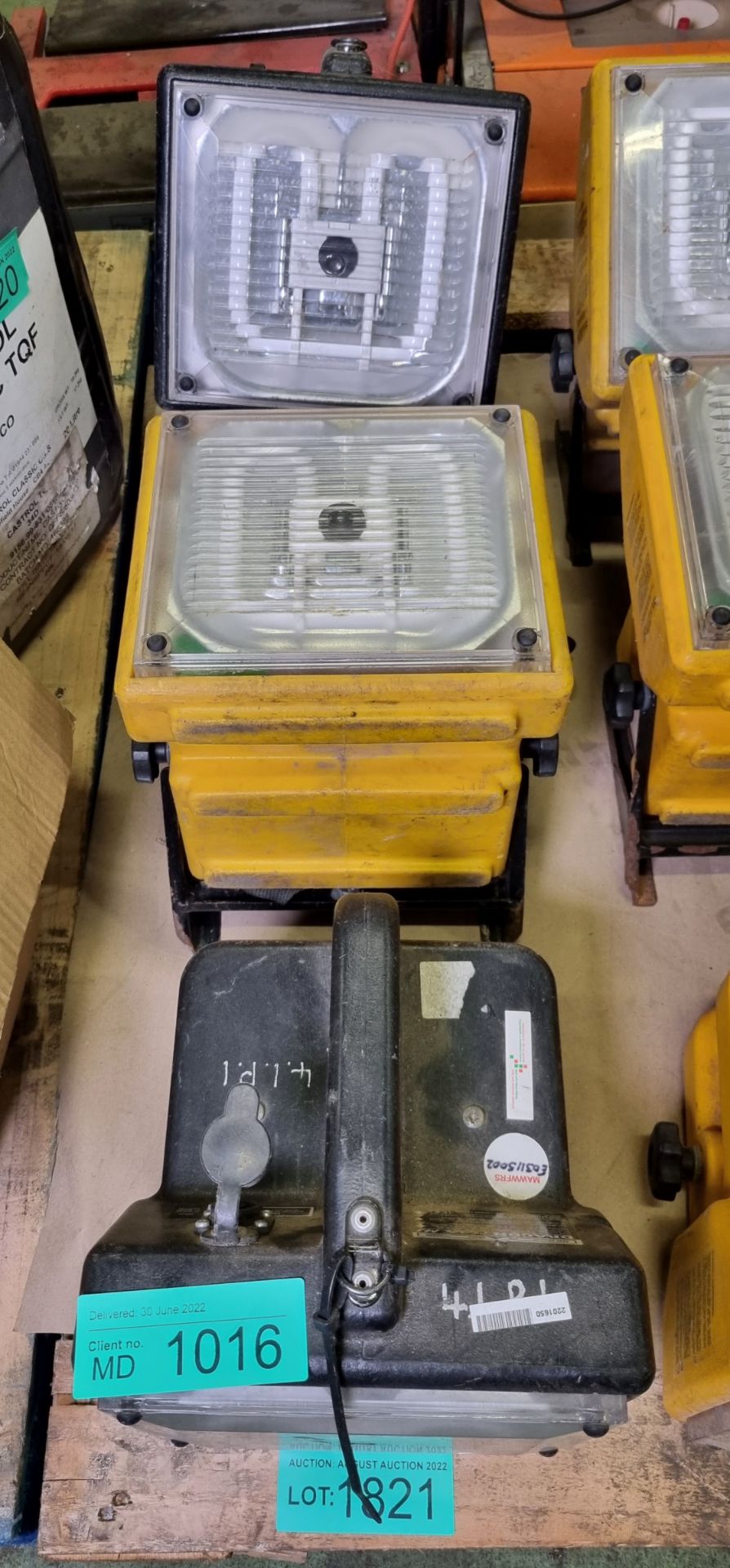 3x Work Lights no chargers