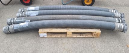 4x Suction Hoses - 120mm diameter - NSN 4210-99-977-3960