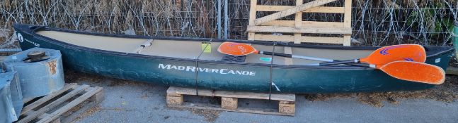 Royalex Rx Mad Rad river canoe L442 x W78 x H32Cm