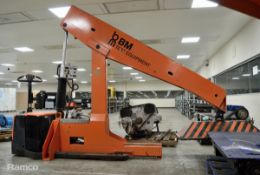 BM load simulator unit with anchor pins & Rocla TW20ac electric pallet truck 24v Capacity lift 2000k