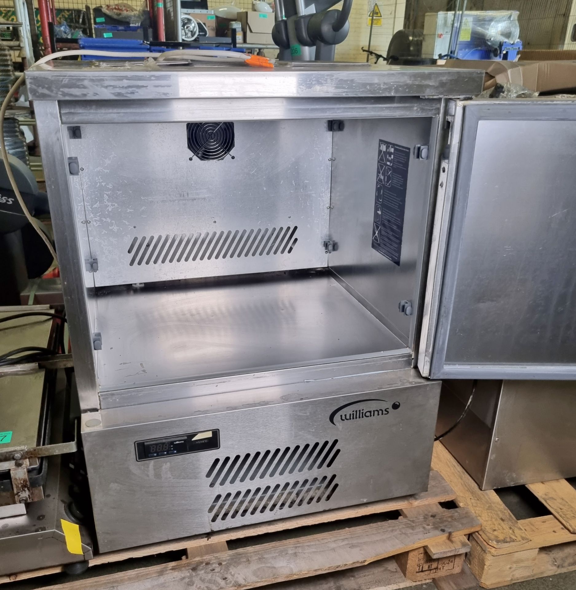 Williams SU5 CT R1 Refrigerated unit with prep station 70x75x90 - Image 3 of 5