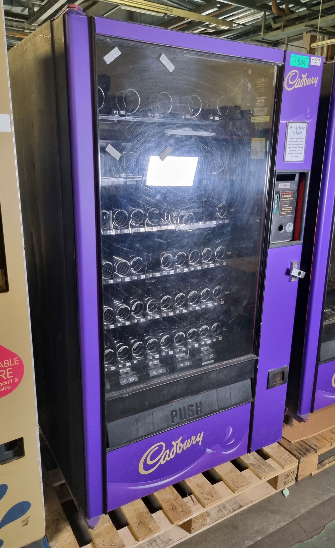 Automatic Product SNACKSHOP123C refrigerated vending machine - NO KEYS - Image 4 of 4