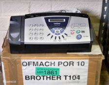 Brother Fax-T104 fax machine