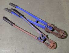 2x Bolt cutters