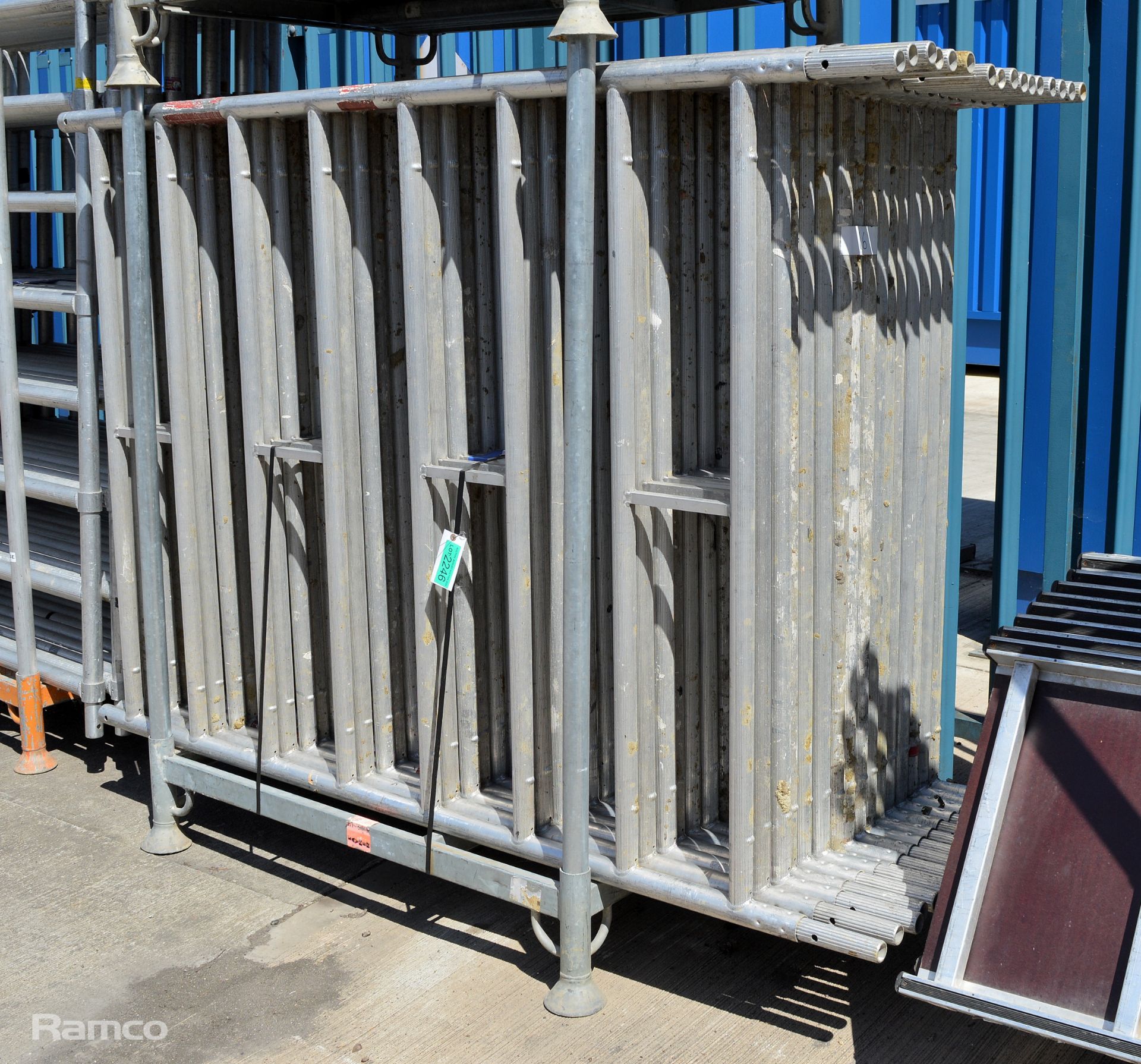 16x 2m Layher access tower frames - Image 2 of 3