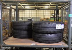 2x Michelin Energy Saver 205/60 R 15 tyres - unused, 2x Michelin Agilis 3 195/60 R 16C tyres - unuse