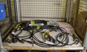 Assortment of cable assemblies, power supplies