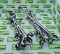 16x various sized spanners