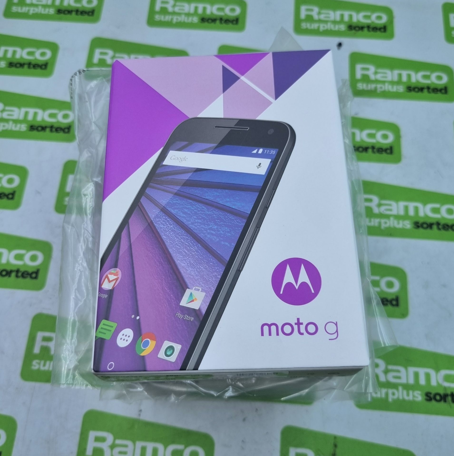 5x Motorola Moto G 3rd Gen - Pay As You Go Mobile Phones - Image 2 of 3