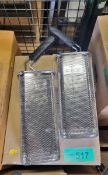 2x Electrolux Baskets for Pasta Cooker - Left and Right