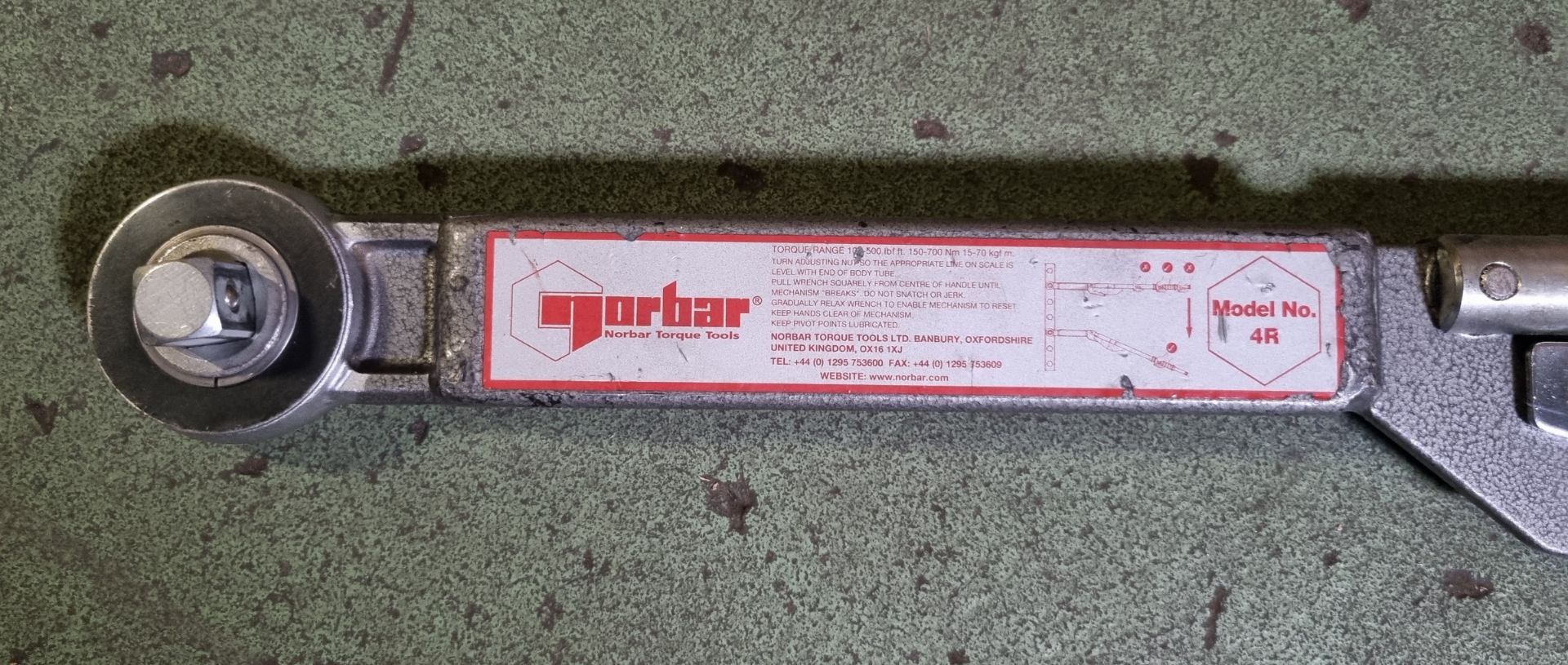 Norbar Industrial 4R, 3/4 inch torque wrench - Image 2 of 3