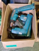 Cordless drills Bosch, Makita - AS SPARES OR REPAIRS