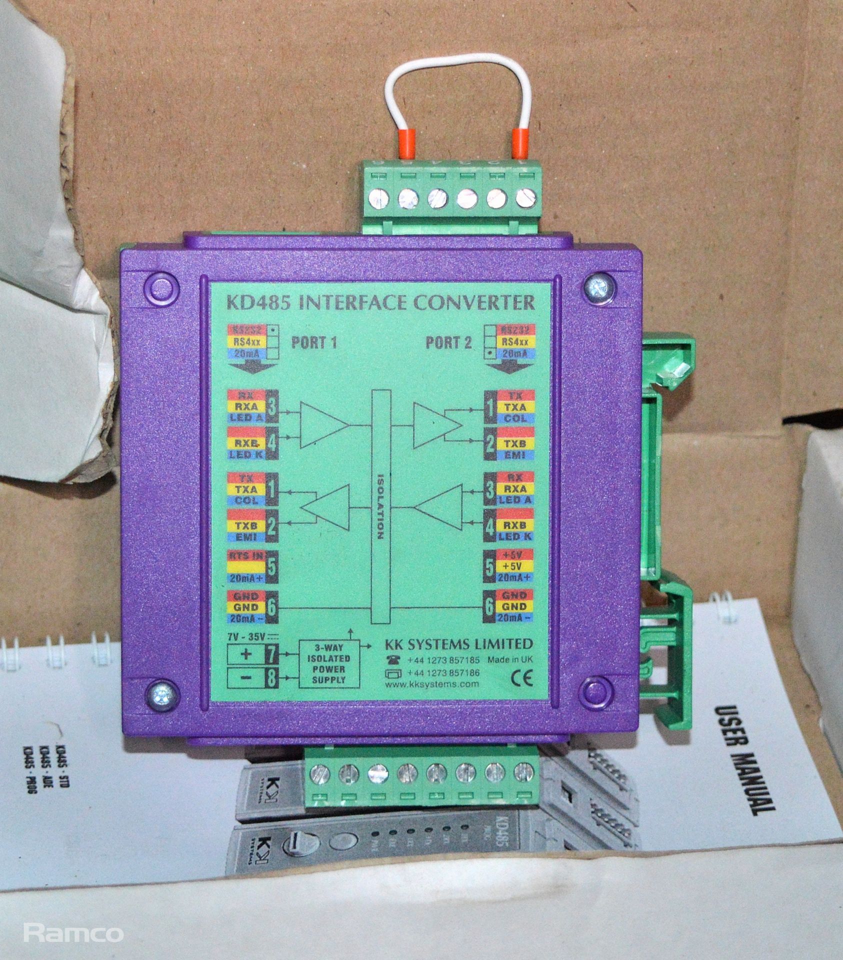 Various electrical components, transformer & connectors, Duracell batteries - Image 6 of 11