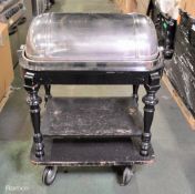 Hassens Roasting Trolley with frame L86 x W58 x H110Cm