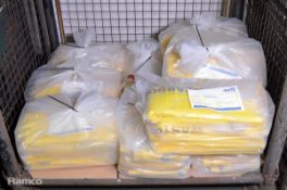 Yellow Waste disposal bags - 10 packs