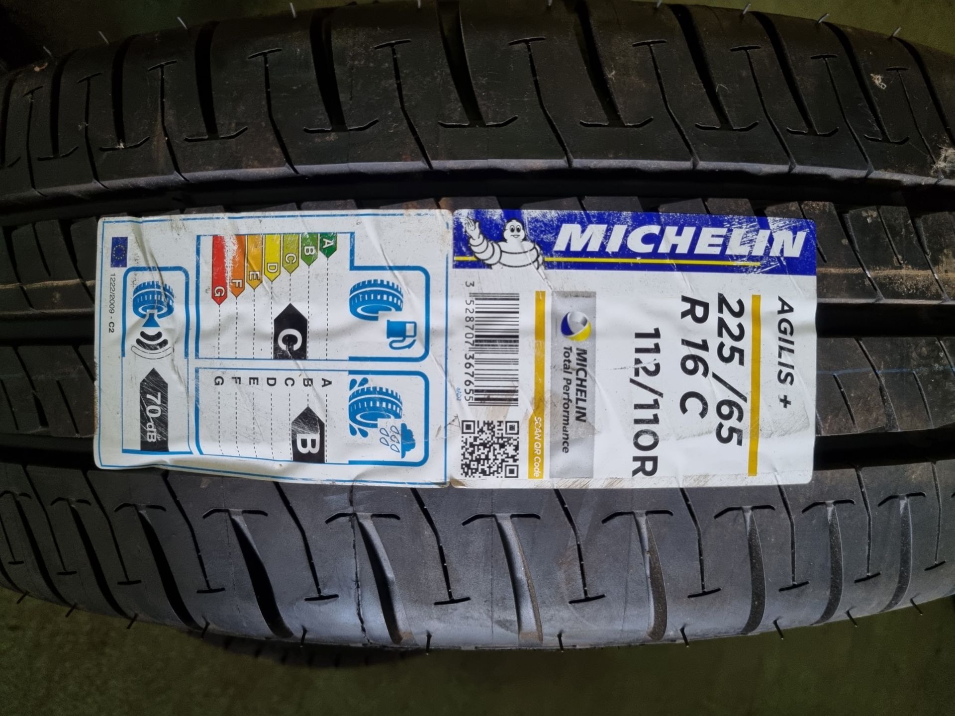 14x Michelin Agilis 225/65 R 16C tyres/wheels - unused - Image 9 of 9