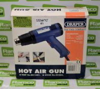 Draper Hot air gun 230v 50hz 1600w temperature 400/590 c