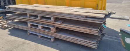 49x Scaffold Boards - various lengths