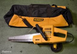 DeWalt DW 390L alligator saw 110v & bag