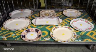 8x Decorative plates