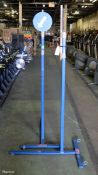 1 set of 2 Evans Badminton net posts Blue