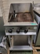 Lincat OG8401/N Opus 800 Natural Gas Chargrill on stand 60x80x120