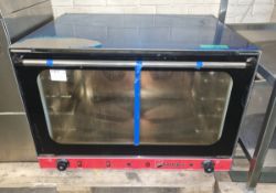 Fortress HE0 8M-B 4 Tray Convection oven 85 x 70 x 60